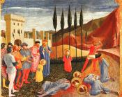 弗拉 安吉利科 : 圣徒科斯马斯和戴米安斩首